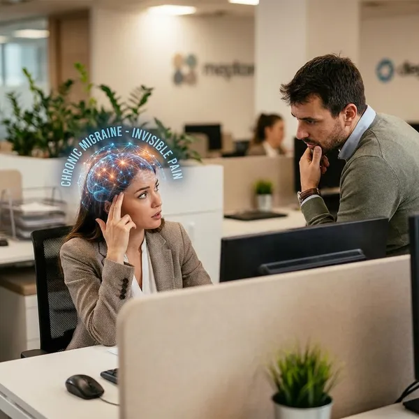"To nie zwykły ból głowy" – Jak rozmawiać z rodziną, szefem i lekarzem o migrenie
